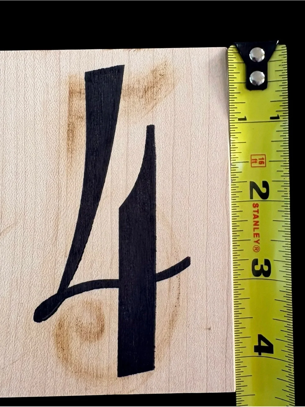 Paper Source | Wooden Number and Decorative Floral Stamp Sets | Natural Wood